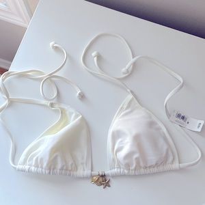 Old Navy White Bikini top